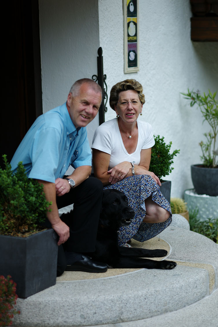 Ihre Gastgeber Patricia und Roland Krebs